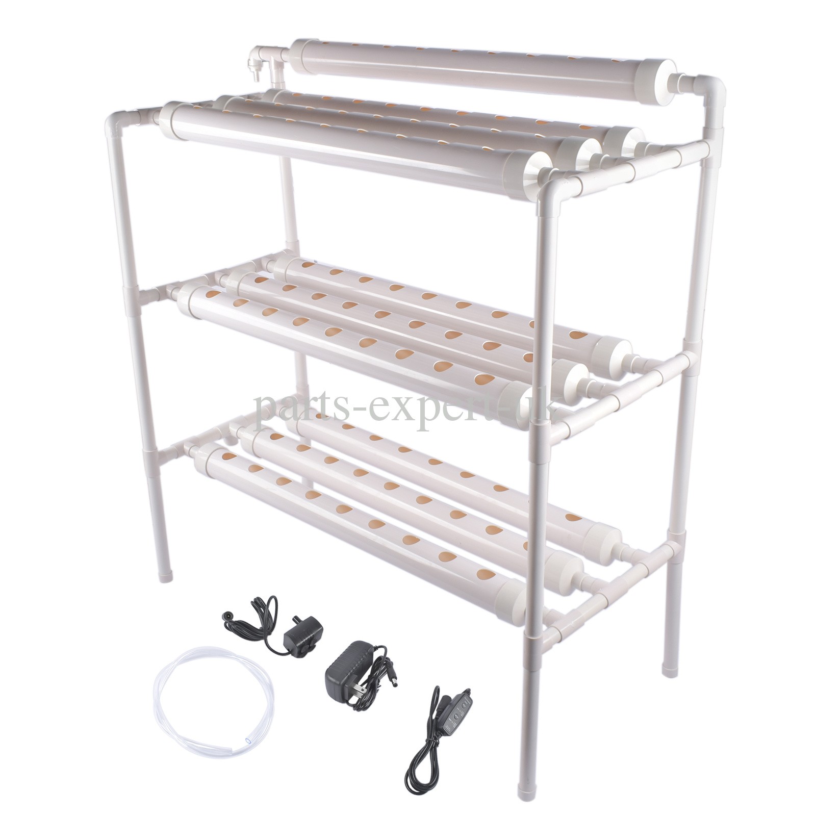 Aquaponics Growing System for Indoor&Outdoor Leafy Vegetables 90 Planting Points