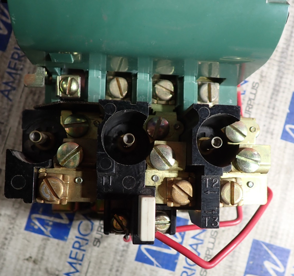 Furnas 14DF320E Size 1 Starter 27 Amp 600VAC w/ 550-600V Coil 10 HP TESTED S930