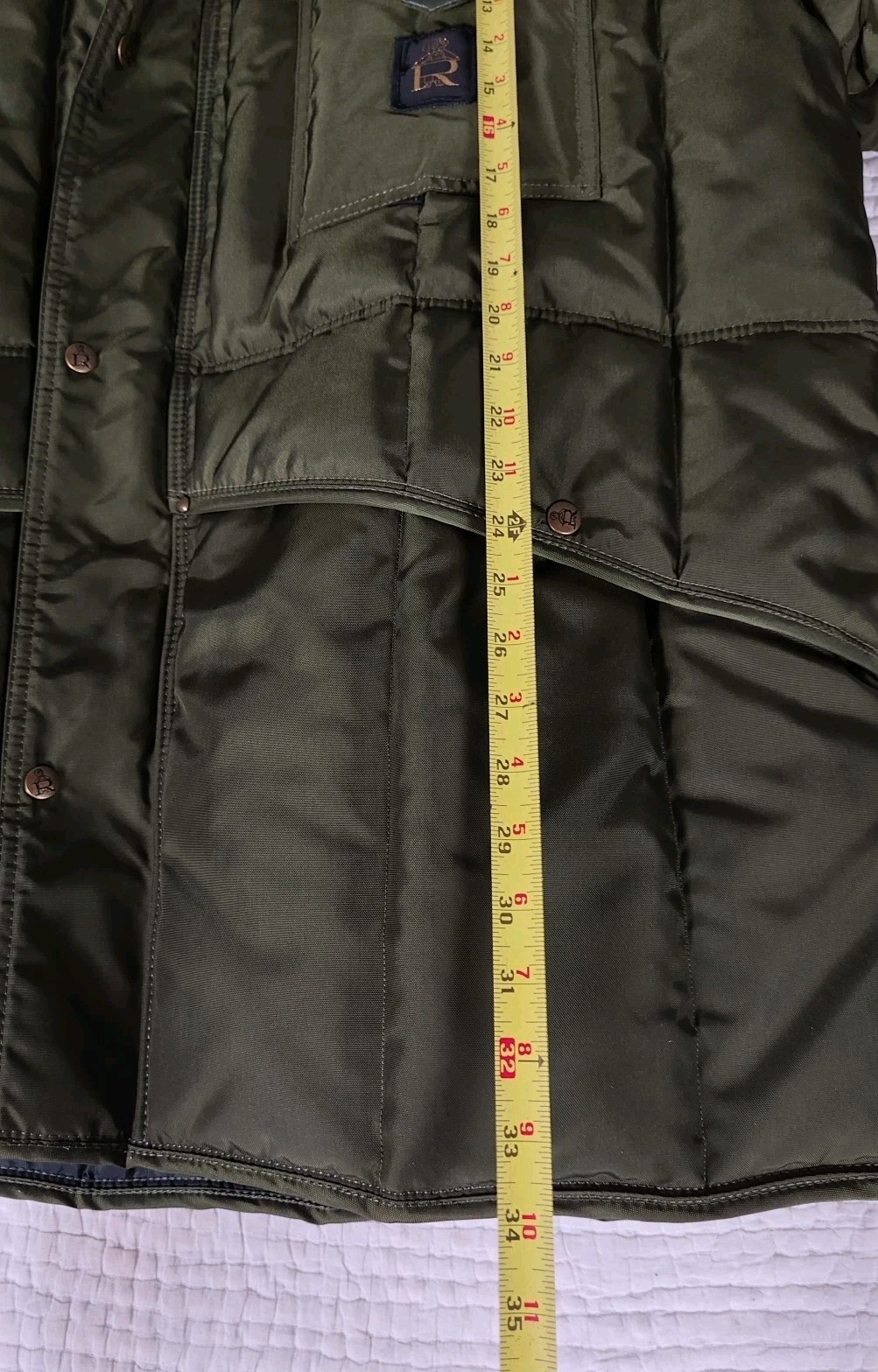 Refrigiwear Sage Green Iron-Tuff Insulated Jacket Mens Size 3XLARGE