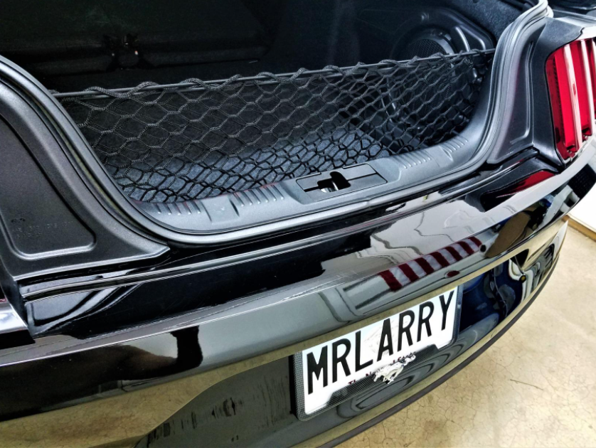 Rear Trunk Envelope Style Cargo Net for FORD MUSTANG 2015-2023 Brand New