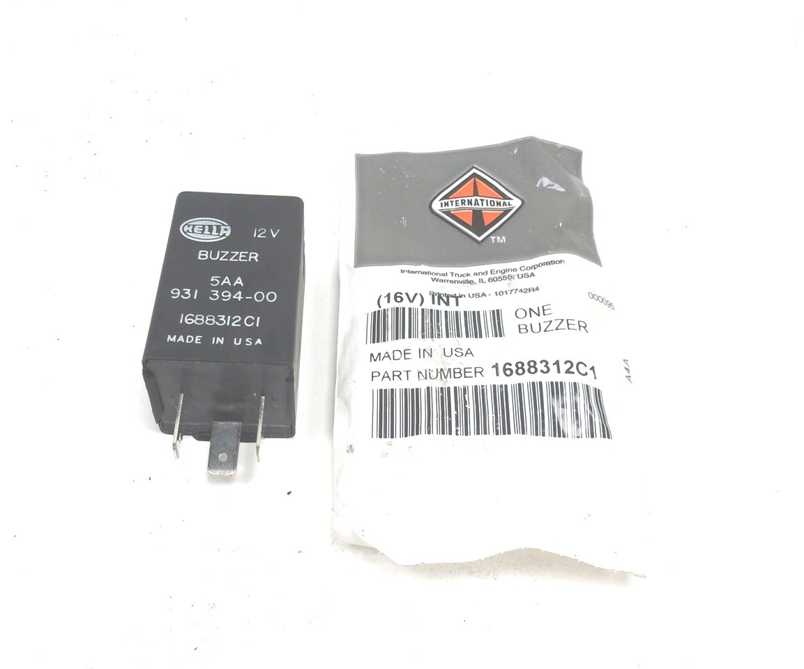 1688312C1 NEW OEM INTERNATIONAL ALARM BUZZER 12V 1661844C1 5022-02200-01 451343