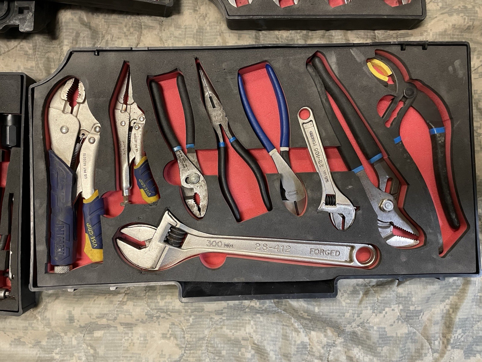 ARMSTRONG MILITARY TOOL KIT SET GENERAL MECHANIC USMC GMTK with Top Tray