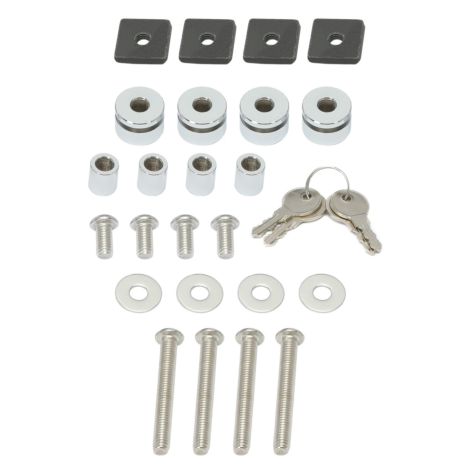 Universal Hard Saddle bags MOTORCYCLE detachable quick release mounting brackets