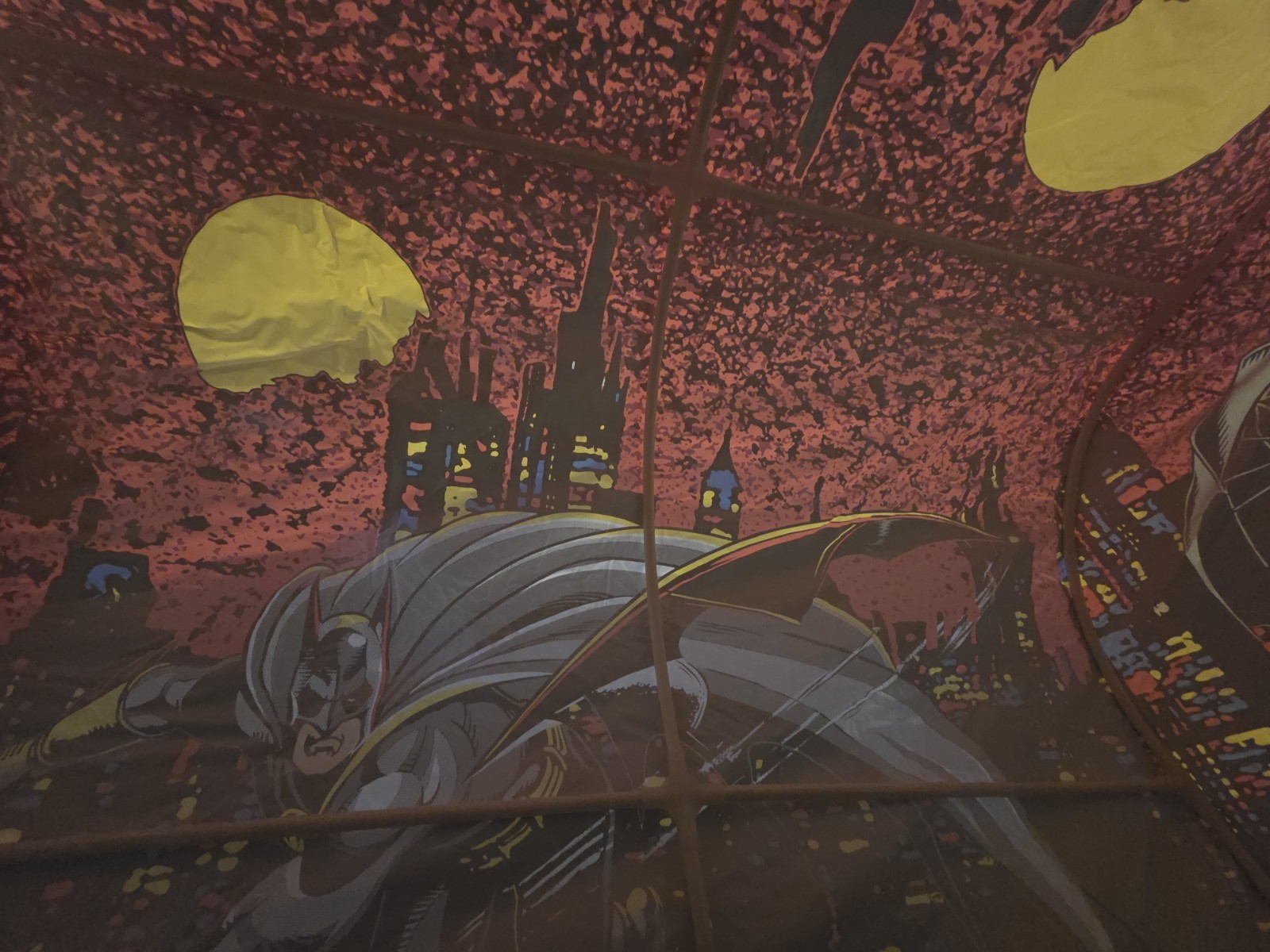 🔥VTG RARE COMPLETE DC Batman Returns Ero Slumber Shoppe Play Tent🔥