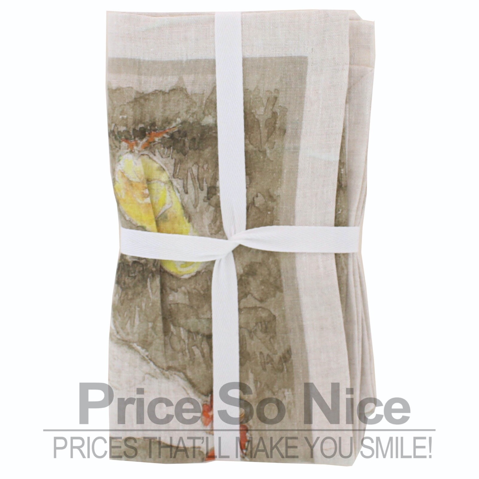 Williams Sonoma Volaille Napkins, Set of 4 MSRP $60