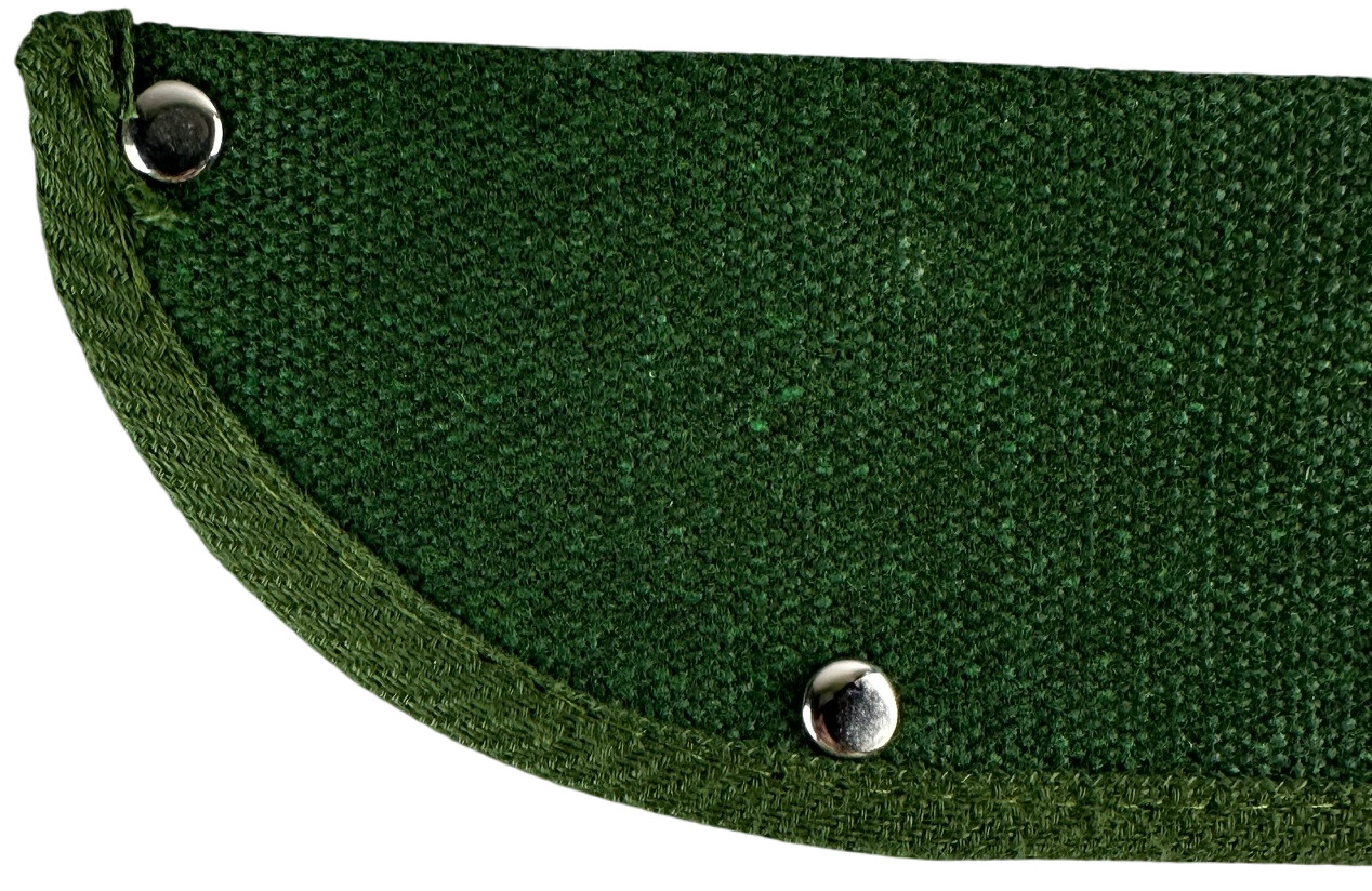 2 Pc Machete 24" & Protective Sheath Plain Edge Brush Gardening Survival Hunting