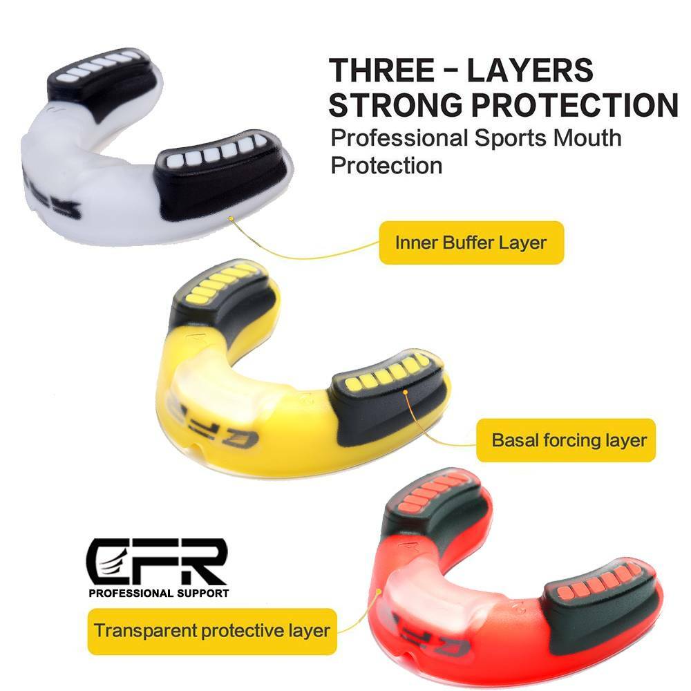 Mouth Guard Teeth Protect Gum Shield Basketball Hockey MMA Boxing Adult Youth HG