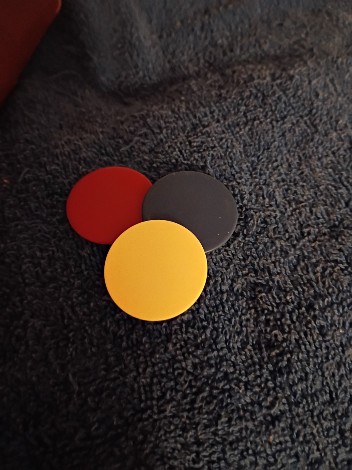 8" Vintage Bakelite Roulette Wheel Ap Games 900 Chips Ball Rumpp Leather Case