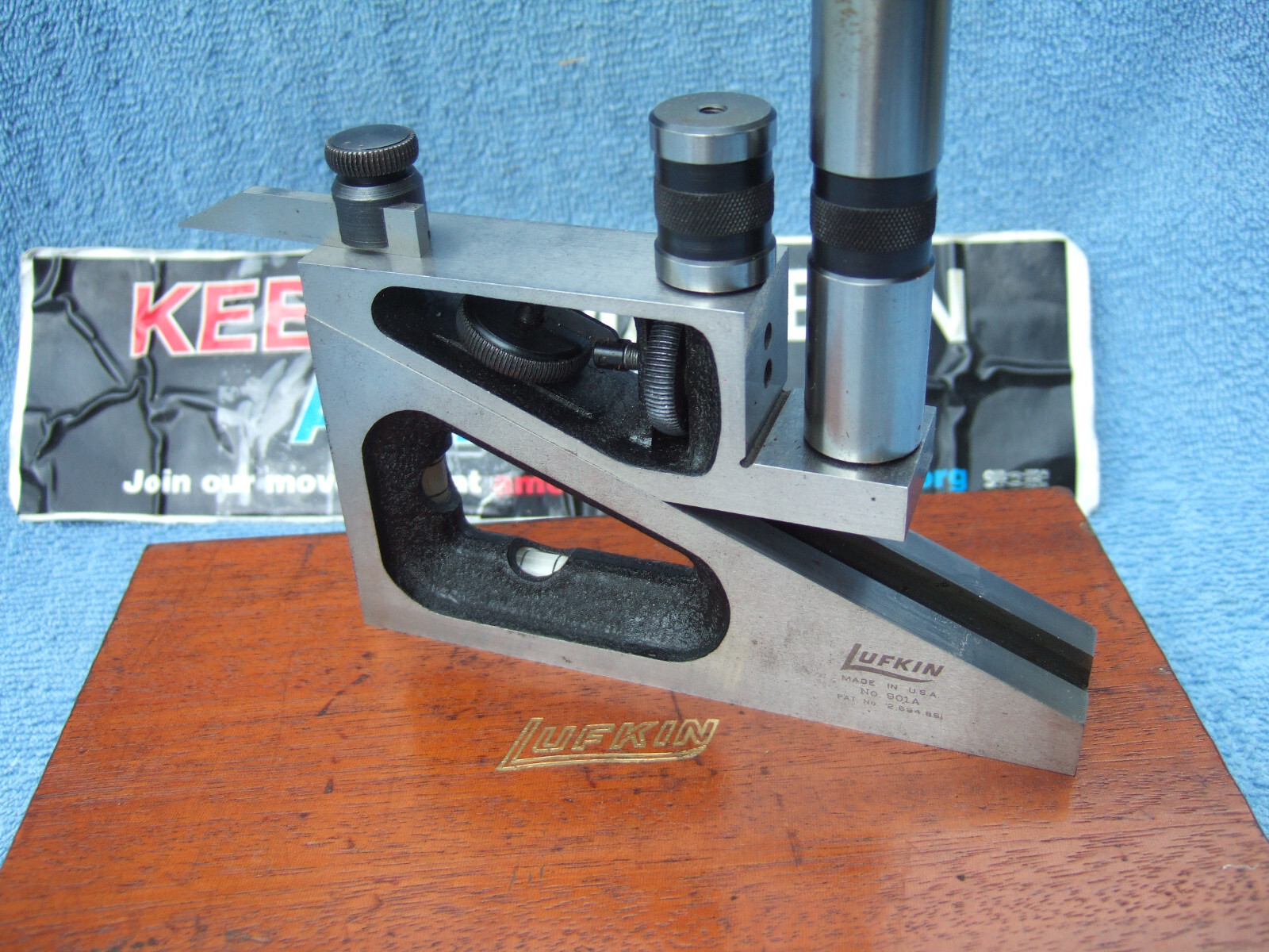 PLANER GAGE VINTAGE No.901 A LUFKIN MACHINIST TOOLMAKER INSPECT GRIND LAYOUT Z