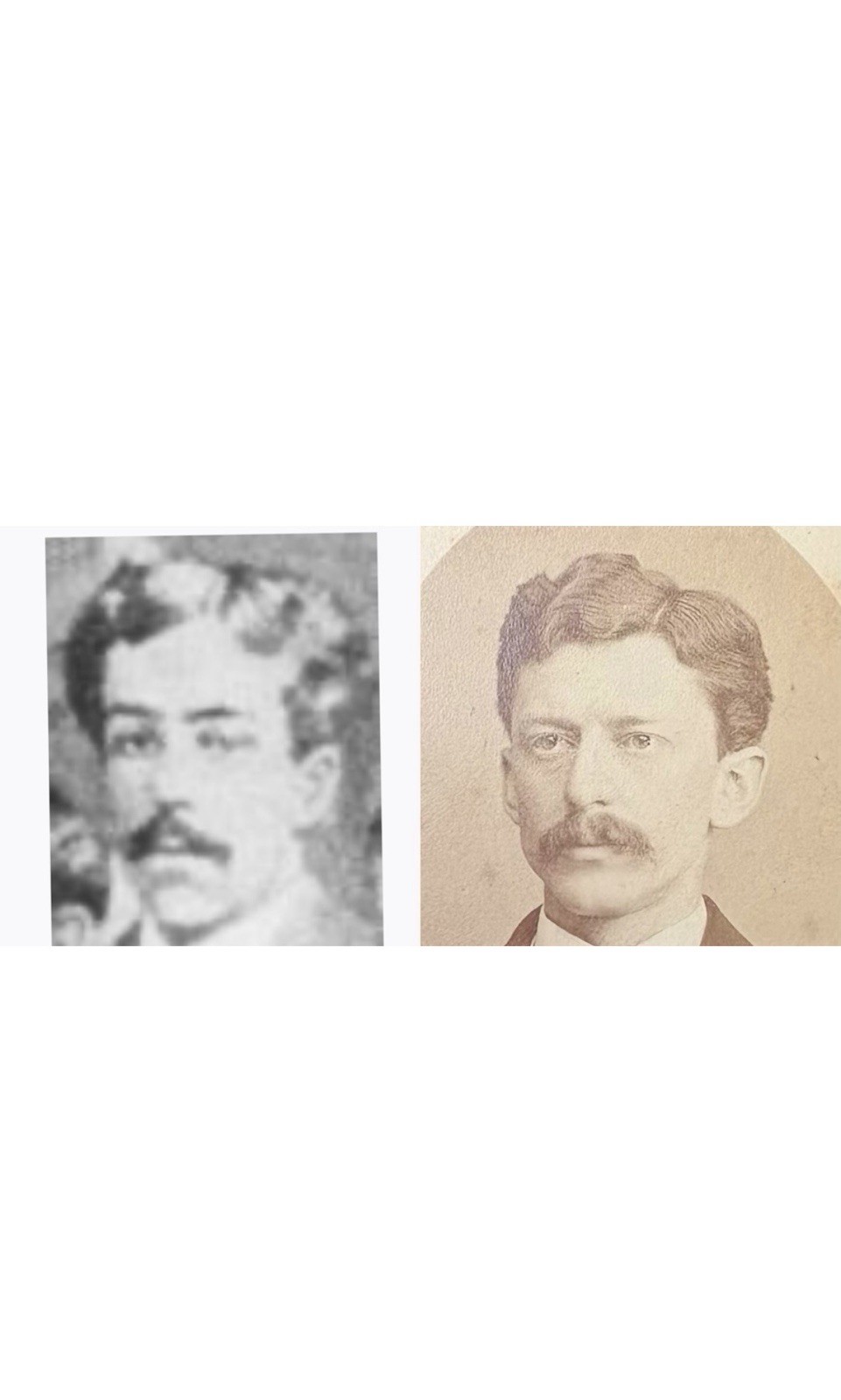 1870s MLB NY Mutuals Infield Davy Force Baseball Cdv NJ Otis Elevator Tradesman