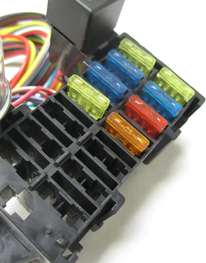 8 Circuit Universal Wire Harness Muscle Car Hot Rod Street Rod Rat Starter Panel