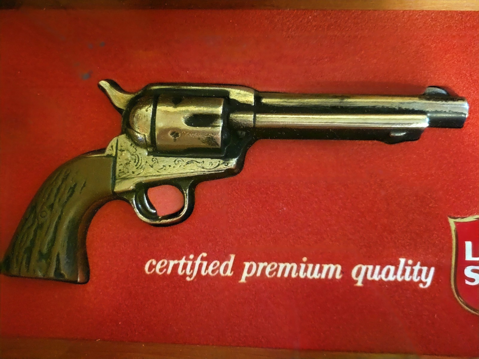 Vintage LoneStar Beer Sign 3D Gun 1969 Jax Pearl Dixie Pabst EXCELLENT CONDITION