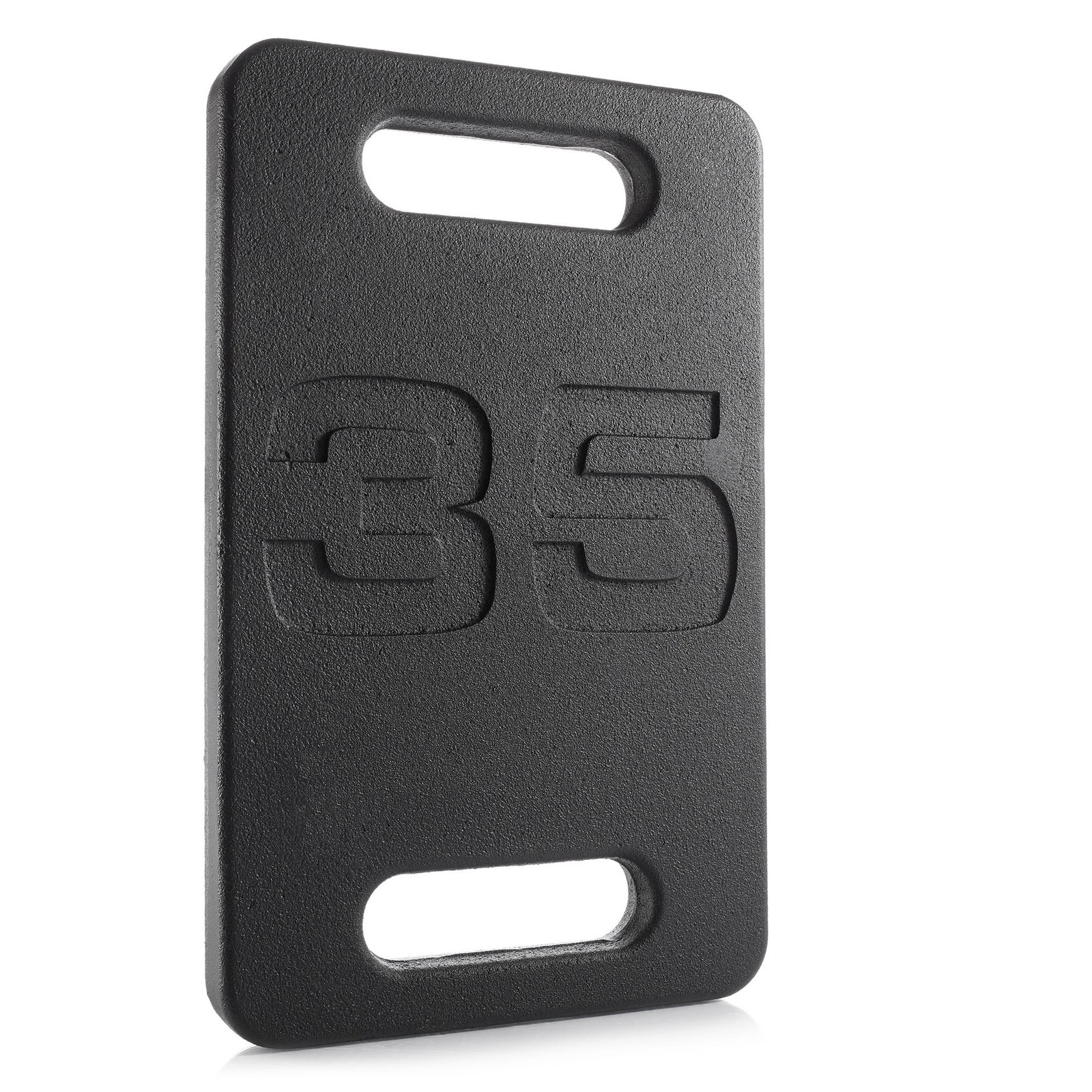 Cast Iron Ruck Weight - Weighted Plate with Handle - 35 LB