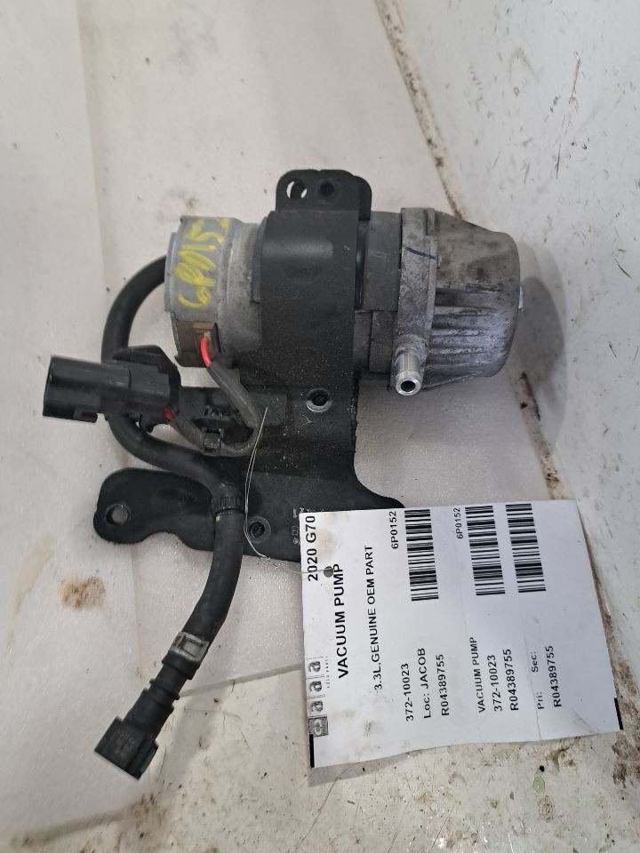 2020 G70 Vacuum Pump Sku#4389755