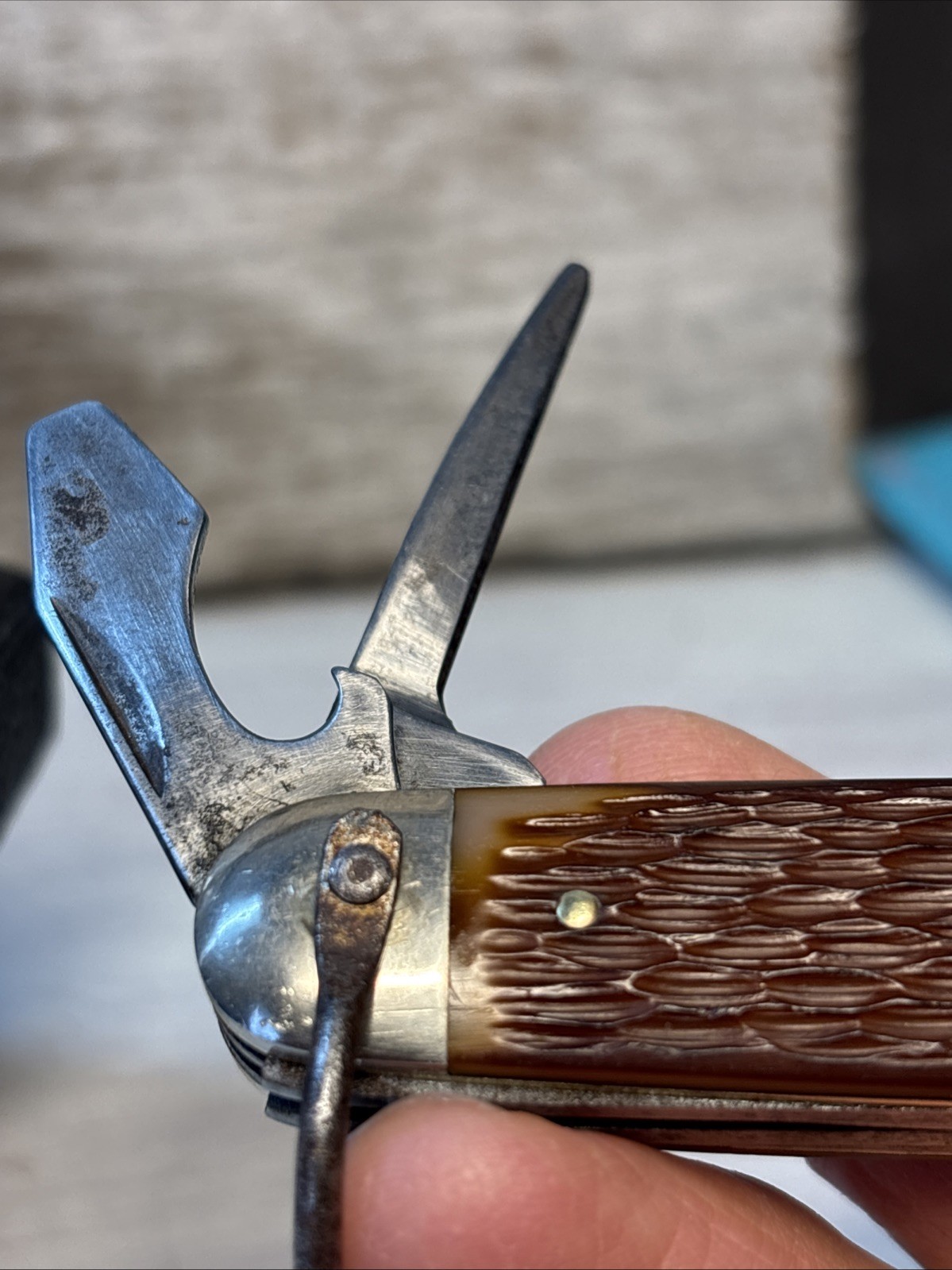 Vintage Boy Scout Ulster USA Pocket Knife Beautiful Clean Very Nice