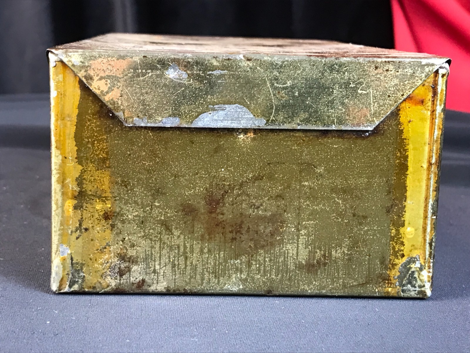 Vintage QUEEN MARY LIFEBOAT & RAFT RATION BISCUITS Sealed Tin