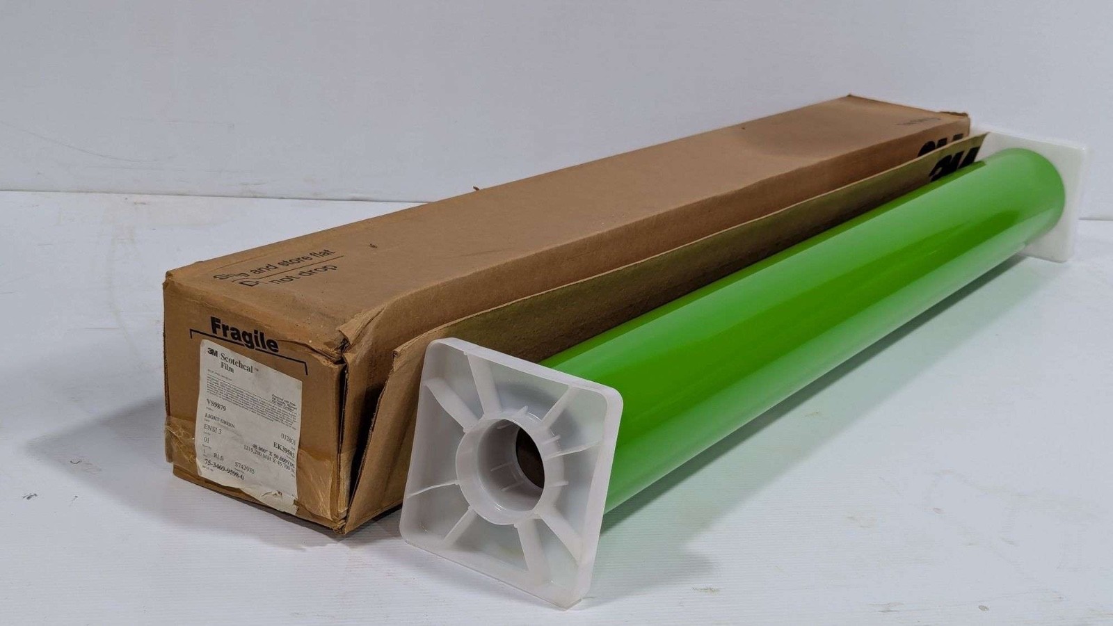 3M Scotchcal Translucent Graphic Film 48" x 50 yd Roll Light Green #VS9879 NOS