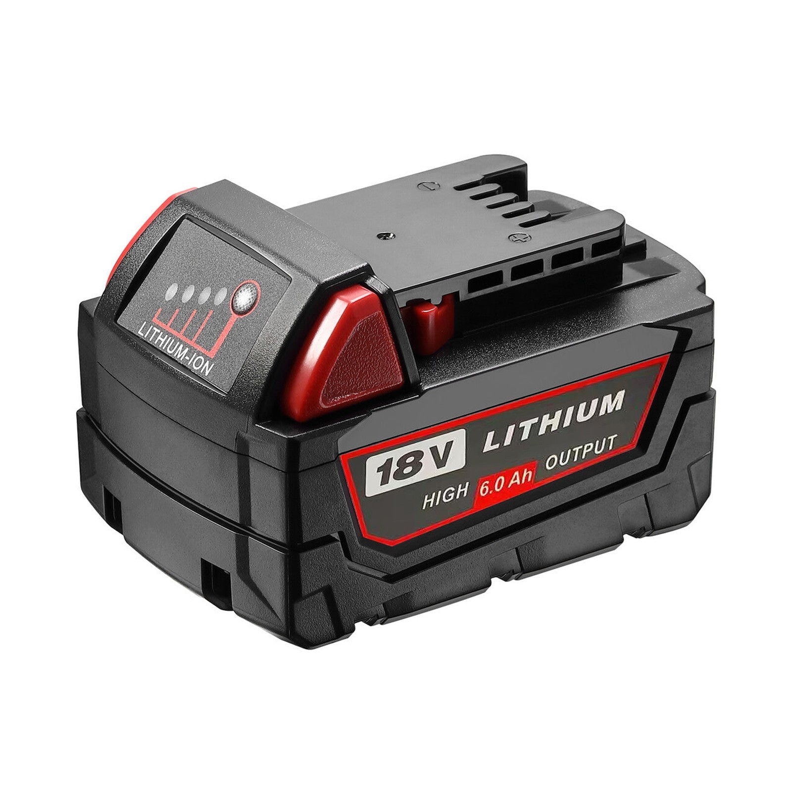 4-PACK 18V For Milwaukee for M18 18V 6.0AH Extended Capacity Battery 48-11-1840