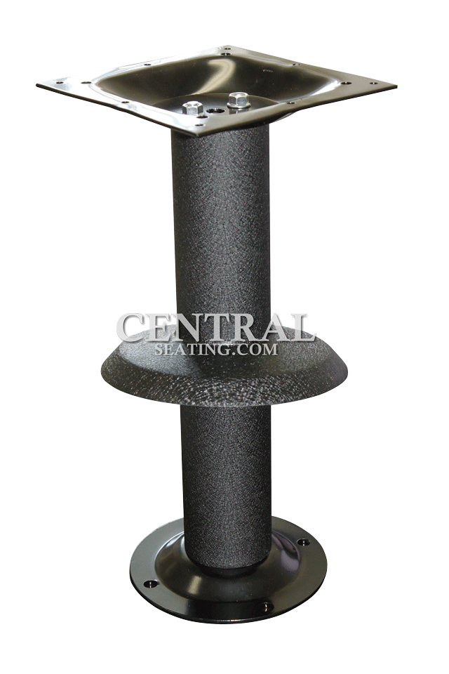 Bolt Down Stool Replacement Base Leg Column Set for Restaurant Barstool 14" Tall