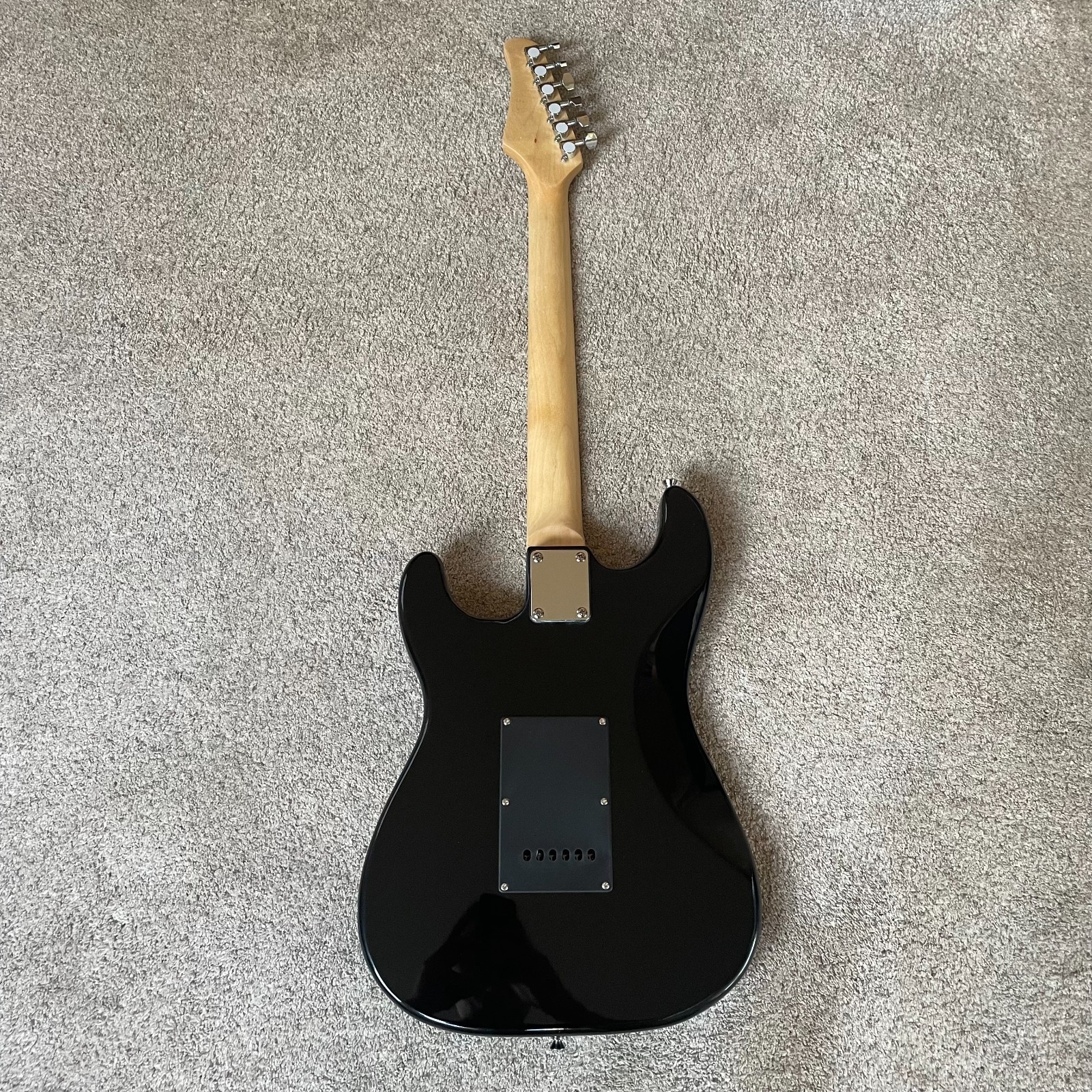 Blue Electric Guitar Starter Package with 20-Watt Amp and Accessories Full-Size