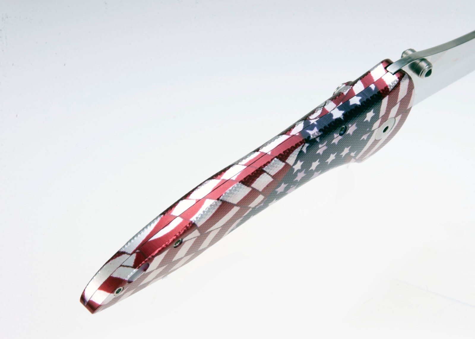 Vintage USA TiNives Stars and Stripes Knife CNC Tolerance