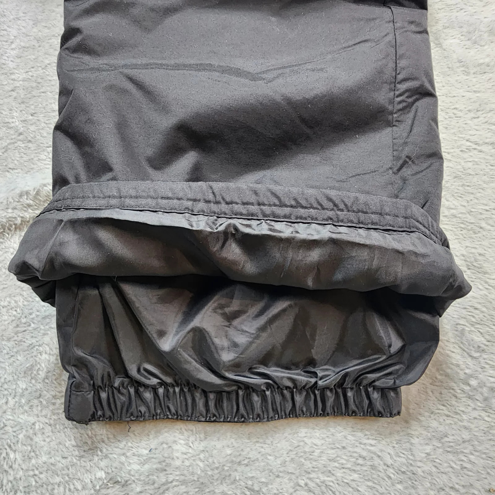 Outdoor Gear Snow Pants Men's Black Insulated Ski Snowboard Nylon Winter 31x31.5