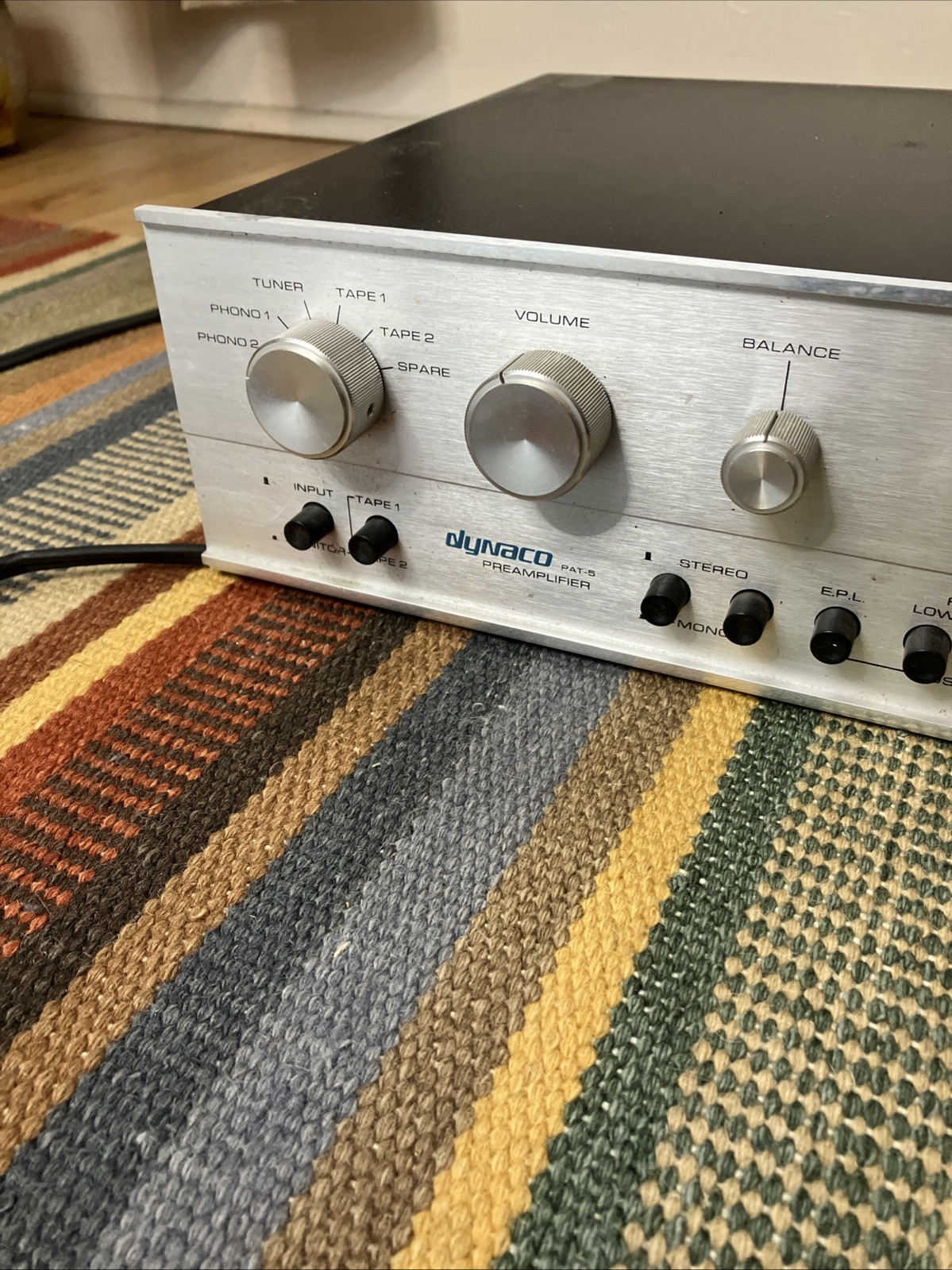 Vintage Dynaco PAT-5 Audio Stereo Preamplifier - operation not known