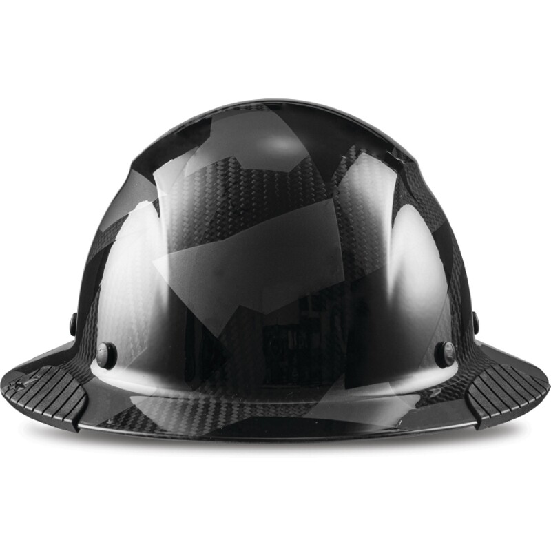 Lift Safety Dax Carbon Fiber Full Brim Hard Hat Black Camo- NEW