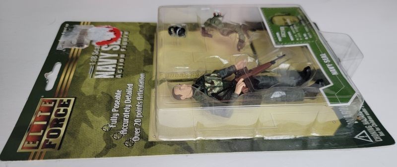 Elite Force Navy Seal Blue Box Toys Action Figure 1:18 Scale Sniper