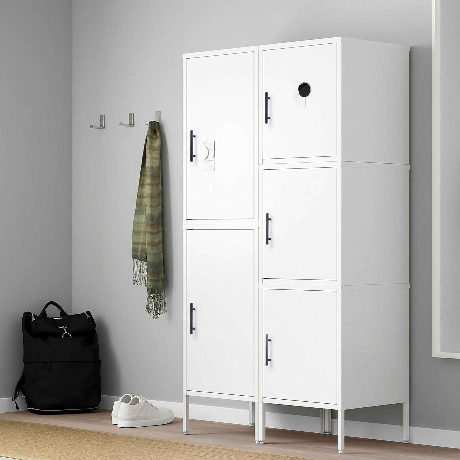 30 Pack Brushed Kitchen Cabinet Pull Stainless Steel Black Drawer T-Bar Handles