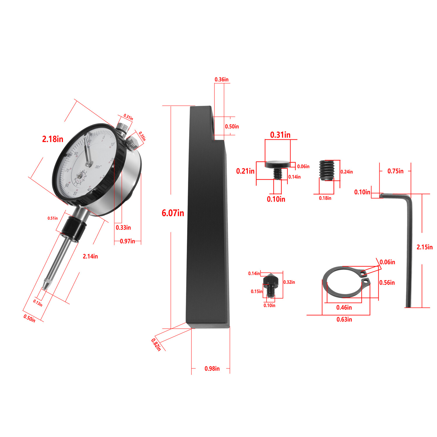 For Diesel Engines Cylinder Liner Protrusion Measurement Tool Dial Indicator🔥