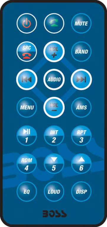 Boss Audio Bluetooth AM/FM Multimedia Receiver Motorcycle ATV/UTV Street Bike