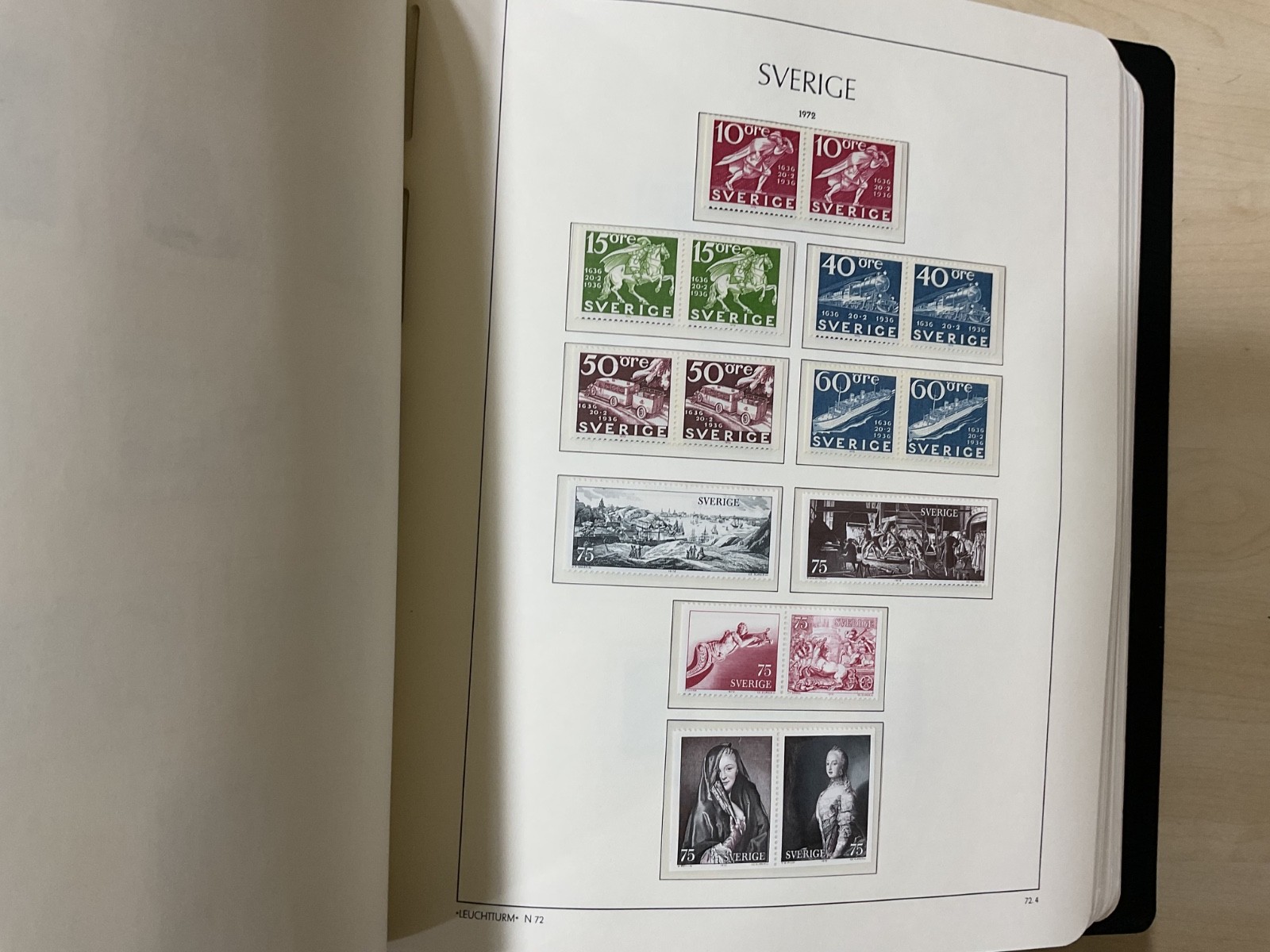 Sweden stamps. 1970 - 2008. 2 Light house albums. G/208*