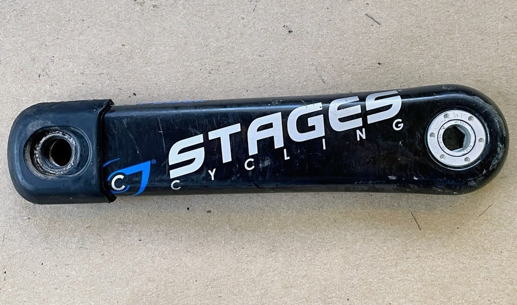 Stages Cycling Power Meter FSA SL-K Light EVO 386 Carbon Left Crank Arm 175mm