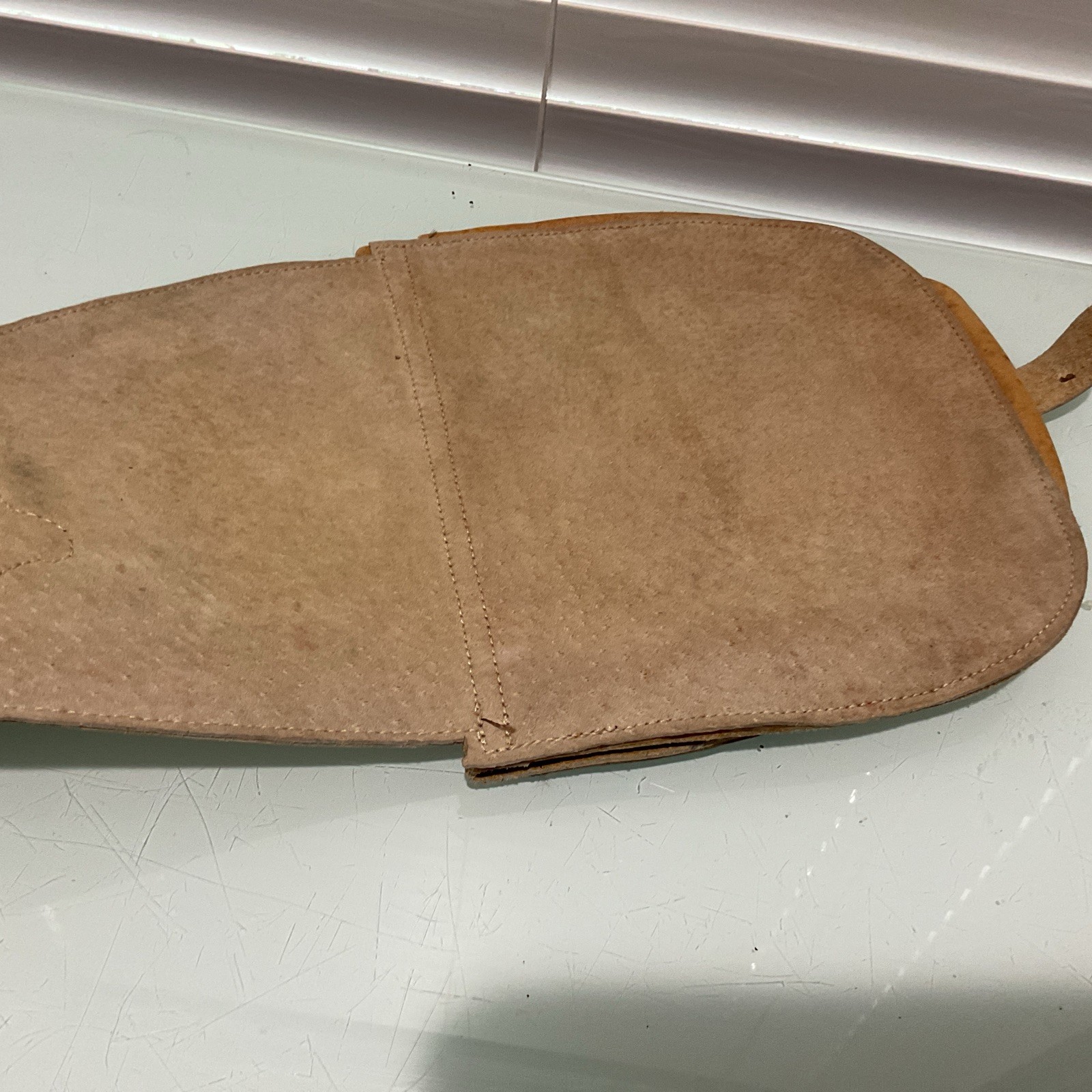 Antique Leather Saddlebag