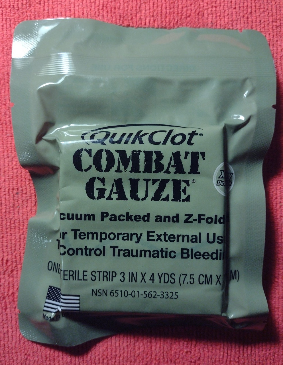 IFAK JFAK COMBAT MEDIC EMT RESCUE QuickClot COMBAT GAUZE Bleed Control EXPIRED