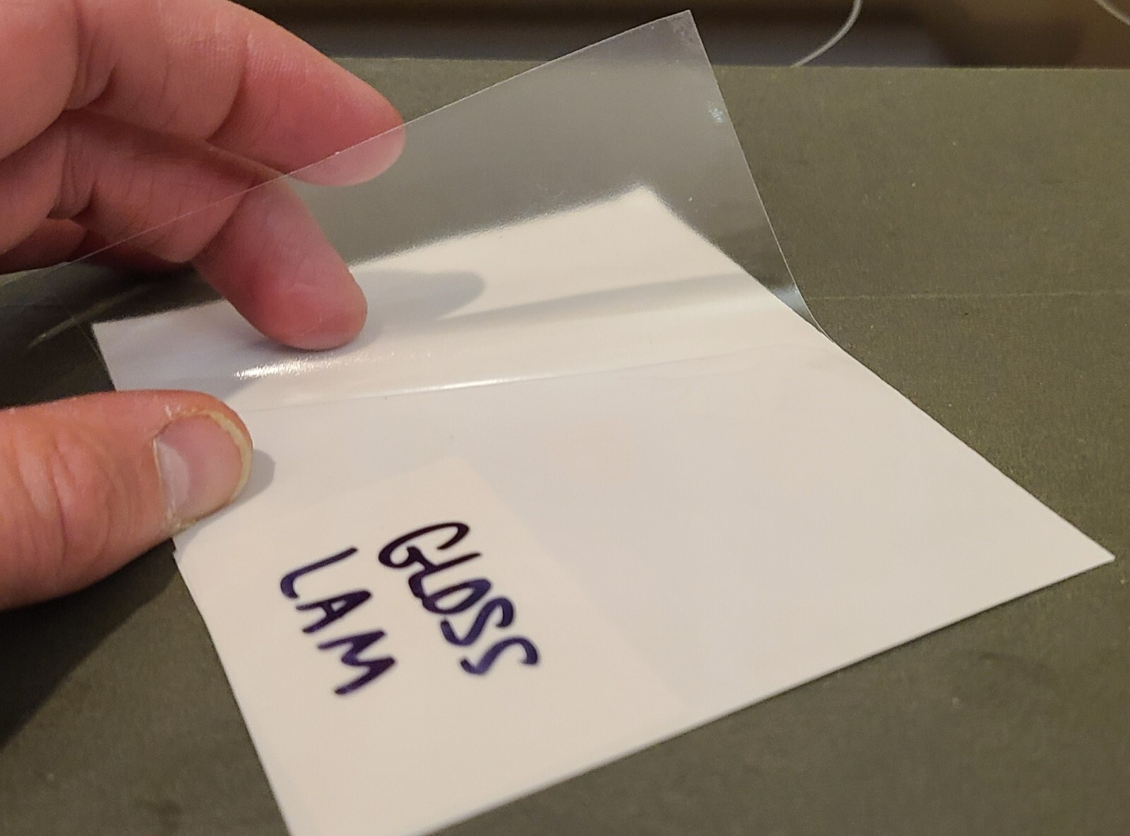 3.0mil Vinyl Laminate Cold Self-Adhesive PSA UV 4-YEAR (Choose Your Finish Type)