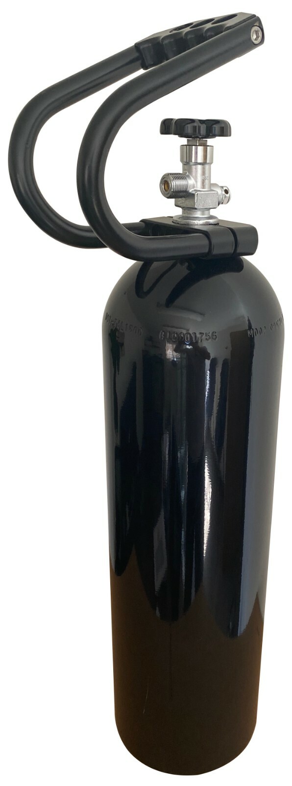 15 lb CO2 Cylinder, Vehicle Bracket, 250 PSI Regulator, Digital Tire Inflator