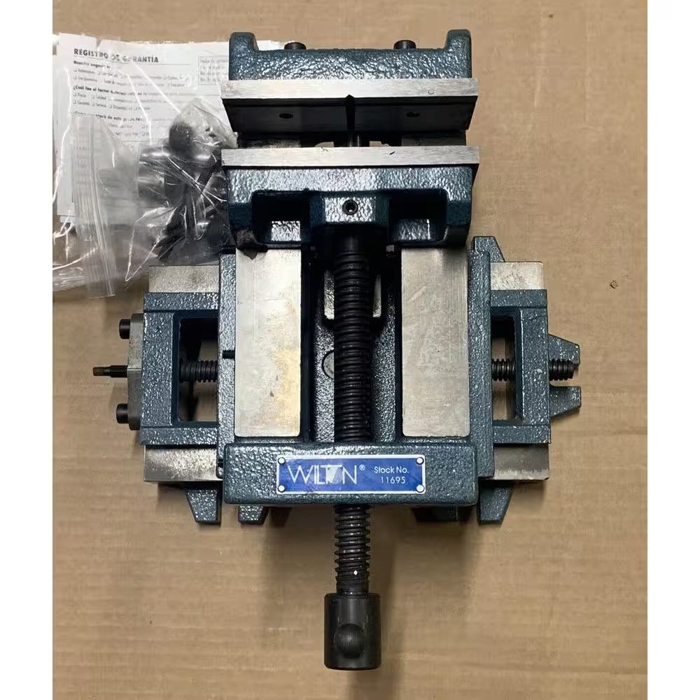 5 In. Cross Slide Drill Press Vise
