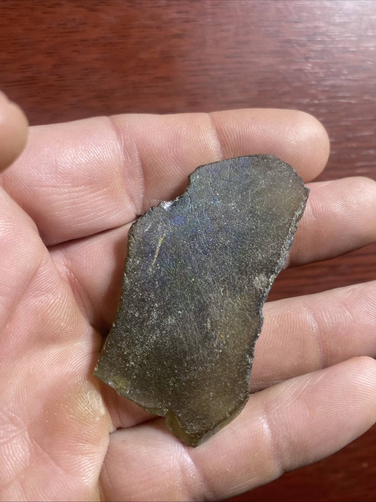 MLC s7718 Victorian Glass Arrowhead Susquehanna Valley Pa Artifact X Kunkle