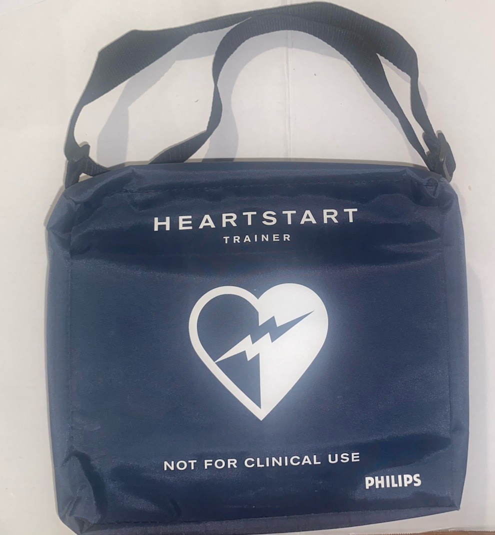 Philips HeartStart TRAINER HS1 AED SIMULATOR M5085A-ABA TRAINING used school