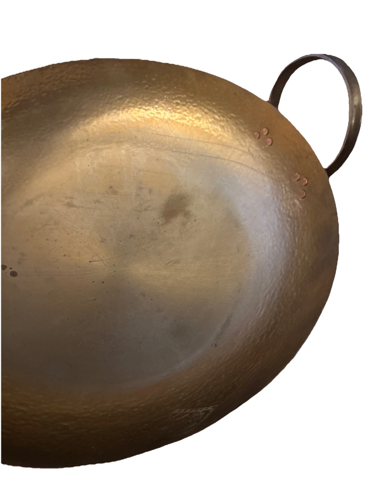 Thai Traditional Wok Brass Pan Home Cooking Food & Dessert Medium Size Thai Chef