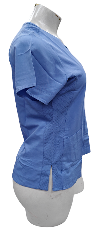 Vera Bradley Halo Nettie V6109 Ceil Blue (CEIL) V-Neck Scrub Top