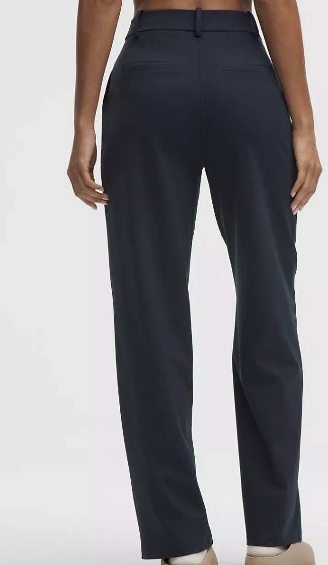Lululemon Daydrift High-Rise Straight-Leg Trouser Regular Size M Trye Navy