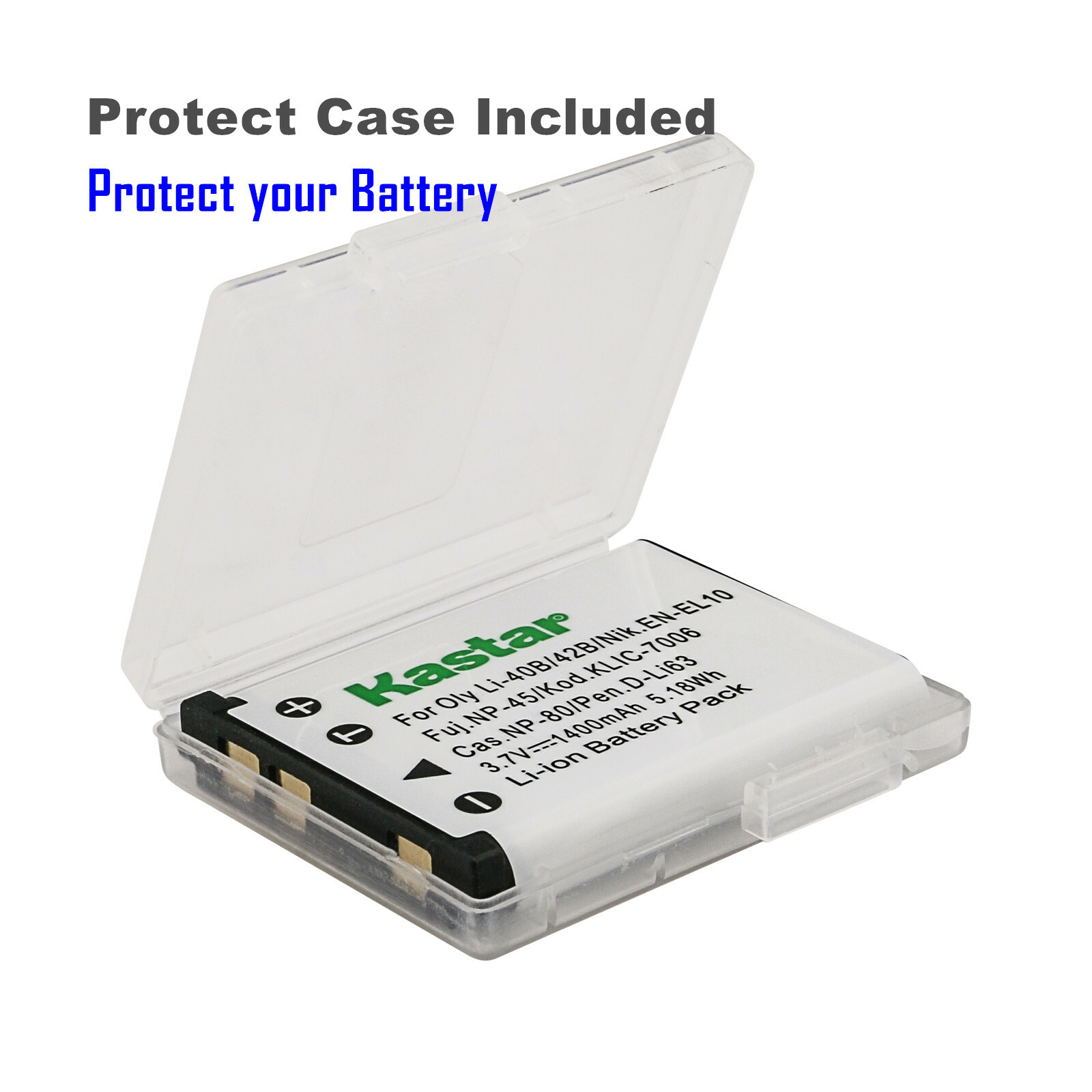 Kastar 2x NP-45 Battery for Pandigital Handheld Scanner PANSCN10 S8X1103 S8X1102