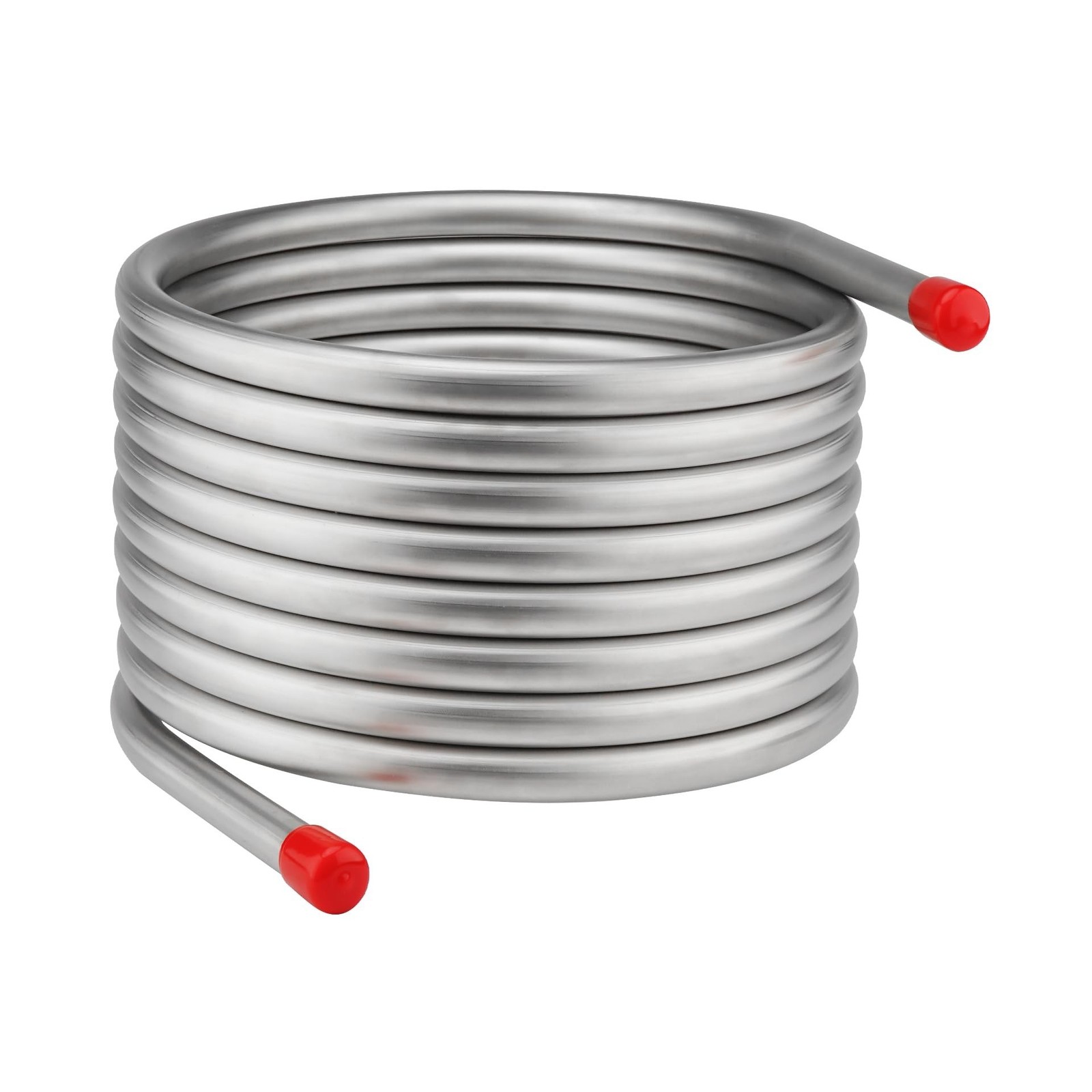 Vigorous Wort Chiller, 3/4" x 25 Ft Food Grade 304 Stainless Steel Coil, Wate...