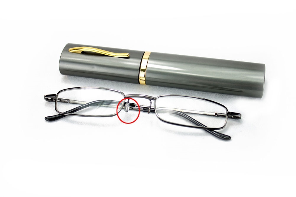 Nose Pad Replacements for Stylish Compact Tube Reading Glasses (RL801)