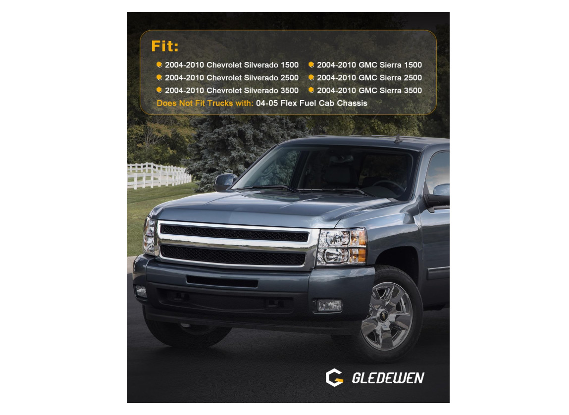 Fuel Lines Kit, Compatible with 2004-2010 Chevy Silverado GMC Sierra 1500 2500