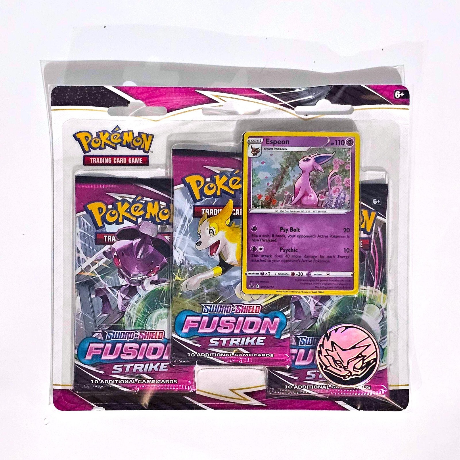 Pokemon 3 Pack Blister Booster Pack Protective Sleeves x50 Self Sealing Clear