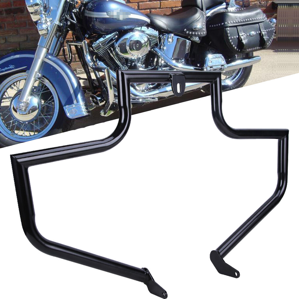 Highway Bars Engine Guard Crash Bar For Harley Softail Slim Fatboy FLS 2000-2017